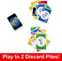 Mattel Games DOS Card Game Second Edition, Family Travel Game with Updated Rules for Kids & Adults in Storage Tin...