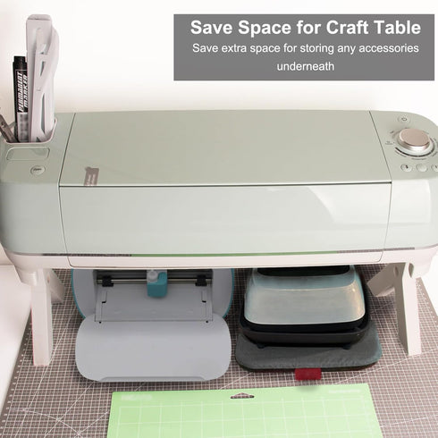 LOPASA Stand Legs Compatible with Cricut Explore Air 2/ Explore 3 Machine, Accessories, Supplies, and Tools Storage, Craft Organization(Explore Se...