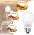 A15 LED Ceiling Fan Light Bulb, E26 LED Bulb 6.5W Equivalent 60 Watt, 2700K Warm White, Dimmable Light Bulbs, 6 Pack A15 LED Light Bulbs for Penda...