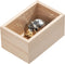 iDesign Renewable Paulownia Wood Collection Drawer Storage Organizer Bin, 3.3" x 5" x 2.5", Natural...