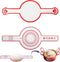 2 Pieces Silicone Bread Sling for Dutch Oven, Non-stick and Easy to Clean Reusable Bread Baking Mat with Long Straps, Heat Resistant Dutch Oven Li...