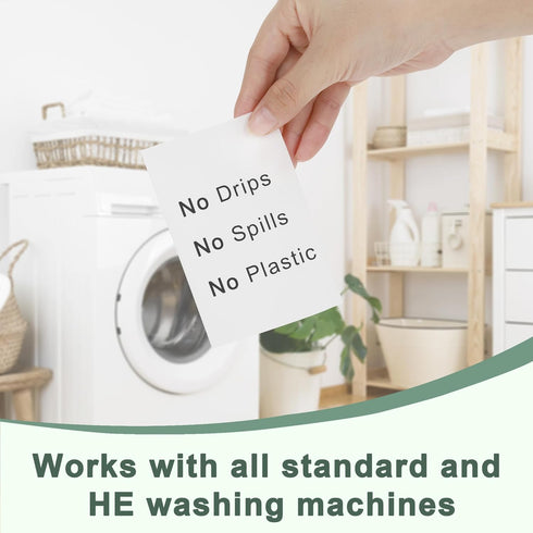 Laundry Detergent Sheets Up To 260 Loads for Lower Cost and Last Longer Use, Fresh Scent Laundry Sheets, Eco-Friendly Liquidless Soap Strips, Plan...