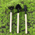 7 Pcs Succulent Gardending Hand Tools,Miniature Fairy Garden Small Plants Care Tool Sets,Mini Garden Tool Set-Small Shovel Rake Spade Soil Scoops...