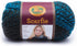 Lion Brand Yarn 826-209 Scarfie Yarn, One Size, Charcoal/Aqua......