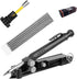 Multi-function Scribing Tool - Upgraded Construction Pencil for DIY Woodworking, Aluminum Alloy Scribe Tool with Deep Hole Pencil, Scriber Line Ma...