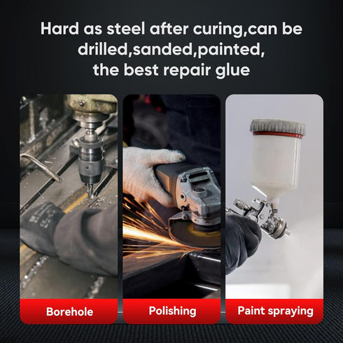 Metal Glue,1.76oz 2 Part Epoxy ab Glue Heary Duty Weld ?The Strongest Glue All Purpose Repair for Metal Plastic Steel Ceramics Fiberglass Car Auto...