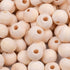 BronaGrand 300pcs 8MM Natural Color Round Ball Wood Spacer Beads Jewelry Findings Charms...