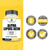 American Standard Supplements Alpha Lipoic Acid 1300mg Per Serving - Vegan, Gluten Free, Non-GMO, 90 Capsules, 45 Servings...