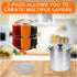 2Pack Canner Rack for Pressure Canner, 11-Inch Stainless Steel Pressure Cooker Rack, Compatible with Presto, All-American and More...