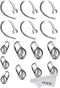 ALXCD Earbud Gel & Ear Hook for Plantronics, ALXCD 9 Pcs (Small/Medium/Large) Clear Replacement Eargel & 6 Pcs Clear Ear Hook, Fit for Plantronics...