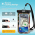JOTO Universal Waterproof Phone Pouch Cellphone Dry Bag Case for iPhone 14 13 12 11 Pro Max Mini Xs XR X 8 7 6S Plus SE, Galaxy S21 S20 S10 Plus N...