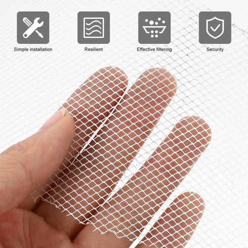 10PCS Round Range Hood Filter, Stove Hood Filter Range Hood Grease Mesh,Cooker Net for Kitchen...