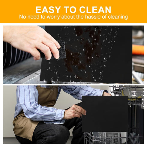 oven mat for bottom of oven, 4 Pcs BBQ Mat, Nonstick Grill Mats, Oven Liners for Bottom of Oven, Teflon Oven Mat Heat Resistant Reusable for Grill...