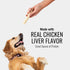 Good ‘n’ Fit Rolls Made with Real Chicken Liver Flavor, 6 Small Rolls, Treat Your Dog to Long-Lasting and Highly Digestible Rawhide Chews...