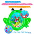 Frog Baby Water mat, Tummy time Baby Toys, Inflatable Play Mat Water Cushion Baby Toys, Fun Early Development Activity Play Center for Newborn (93...