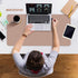Leather Mouse Pad,Extended Desk Pad for Keyboard and Mouse Non-Slip Study Desk Writing Pad Desktop Protector for Home Office Accessories,30"x 14"(...