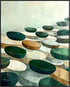Posterizer 1 pcs-chic modern abstract shapes poster-green gold and black art 2-Abstract & Modern Art-Collectibles & Fine Art-Chic Home Decor- unfr...