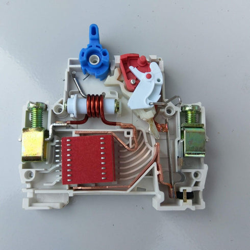2 Poles 20A 400V Low-Voltage Miniature Circuit Breaker Din Rail Mount NXB-63 C20 (C20 /20A)...