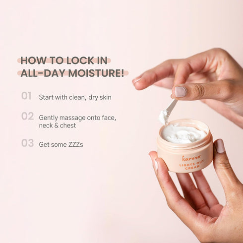 Karuna - Lights Out Cream Nighttime Moisturizer, Anti-Wrinkle Night Cream with Magnolia Fruit, Peptides and Hyaluronic Acid for Balance, Spot Remo...