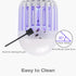 Bug Zapper Light Bulb 2-in-1 Indoor Mosquito Zapper Gnat Trap- Electric Fly Insect Killer&Bug Catcher for Home Backyard Patio...