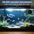 Fish Tank Digital Thermometer Digital Aquarium Thermometer LED Display Stick-on Fish Tank Thermometer Default HI/LO Alarm Cordless Tank Temperatur...