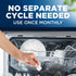 Finish Dishwasher Cleaner Tablets, 4 count, Hygienically Cleans Hidden Grease, Use in Normal Cycle, 4 Month Supply...