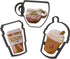 COFFEE CUP COOKIE CUTTERS Espresso Café Americano Coffee To Go Latte Iced Coffee Mocha Brew And Coffee Cup Cappuccino Cookie Cutters Made In The U...
