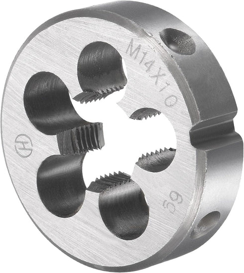 uxcell M14 x 1mm Metric Tap and Die Set, Machine Thread Screw Tap with Round Threading Die, Tap & Die Kit for Nut Screw Bolt Thread Repair...