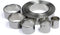 Stainless Steel Round Cookie Cutter Set, 12 Circular Biscuit Cutters Round Donut Ring Molds for Baking 1.2 Inch Height...