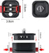 Quick Release Plate, Camera Tripod Mount Arca Swiss QR Plate Fast Claw Clamp Compatible with Canon Sony Nikon Pentax DSLR/SLR/Zhiyun/Feiyu/DJI/Moz...