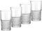 Bormioli Rocco Bartender Novecento Stackable 13.75 oz. Hi-Ball Drinking Glass for Mixed Cocktails, Clear, Set of 4...