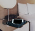 Leather Storage Tray,Phone Watch Jewelry Coin Organizer,Dresser Valet Tray for Men(Black)...