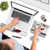 ToLuLu Keyboard Wrist Rest + Mouse Pad Set+ Mouse Wrist Rest Support Combo, Memory Foam for Easy Typing Pain Relief, 4Pcs Non-Slip Keyboard Mouse ...