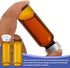 PATIKIL 20ml Sample Vials, 8 Pack Lab Empty Vials with Butyl Rubber Stopper and Crimp Top Caps Borosilicate Glass Vial, Amber...