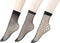 PENTA ANGEL 3 Pairs Women Black Lace Fishnet Socks Elastic Ankle High Dress Hollow Out Mesh Net Socks Tights for Summer Wear...
