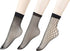PENTA ANGEL 3 Pairs Women Black Lace Fishnet Socks Elastic Ankle High Dress Hollow Out Mesh Net Socks Tights for Summer Wear...