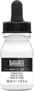 Liquitex Professional Acrylic Ink, 1-oz (30ml) Jar, Titanium White...