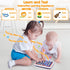 PLAY Spanish & English Learning Tablet for Toddlers 1-3, Kids Bilingual Interactive Alphabet ABC Letters, Words, Color Learning Toys Tablets, Educ...
