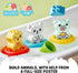 LEGO DUPLO 10965 - Bath Time Fun, Floating Animal Train Bathtub Water Toy for Babies and Toddlers 1.5-3 Years Old with Duck, Hippo, and Polar Bear...