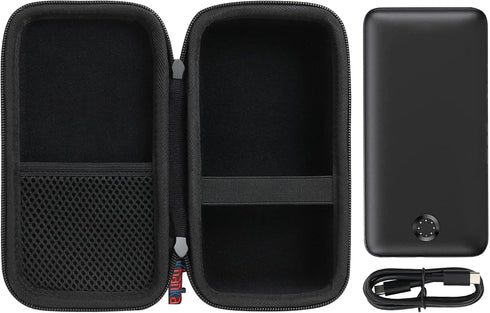 khanka Hard Travel Case Replacement for Anker 347 Power Bank (PowerCore 40K), 40,000mAh Battery Pack, Case Only (Black)......