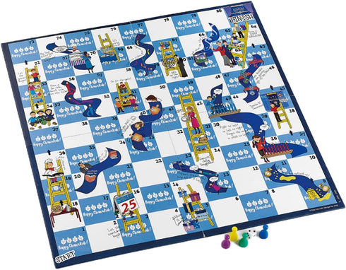 Rite Lite Hanukkah Climb & Slide Game - Jewish Board Game Chanukah Gifts for Kids Holiday Party Favors Judaism A Perfect Family-Friendly Party Gam...