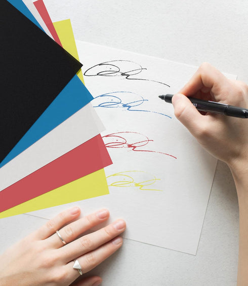 MyArtscape Graphite Transfer Paper, 20 Mixed Sheets - Wax Free - Erasable - Smudge-Free - Ideal for Drawing and Tracing - Premium Arts and Crafts ...