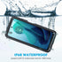 Lanhiem for Moto G 5G 2024 Case, IP68 Waterproof Dustproof Shockproof Case with Built-in Screen Protector, Full Body Underwater Protective Cover f...