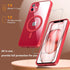BESINPO Magnetic Case for iPhone 11 Case, with Tempered Glass Screen Protector, Compatible with MagSafe, 360 Full-Body Shockproof Military-Grade P...