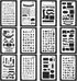 24 PCS Bullet Notebook Journal Stencil Plastic Planner Set for Journaling Suppies/Diary/Scrapbook DIY Drawing Template Stencils 4x7 Inches Kit Acc...