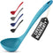 Zulay Kitchen Soup Ladle – Ergonomic, Heat-Resistant & Versatile for Serving Soup, Chili, Gravy & More - Sky Blue...