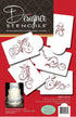 Designer Stencils C480 Five Scroll Cake Stencil Set, Beige/semi-transparent...