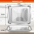 GWY Toaster Oven Tray Replacement for Cuisinart TOA-29 TOA-28 AFR-25 Toaster Air Fryer Convection Oven, Stainless Steel Pan Air Fryer Tray Replace...