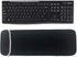 Wanty Black Color Neoprene Dust-Proof Cover Carry Bag Sleeve Protectors for Logitech MK270 Wireless Keyboard and Mouse Combo...