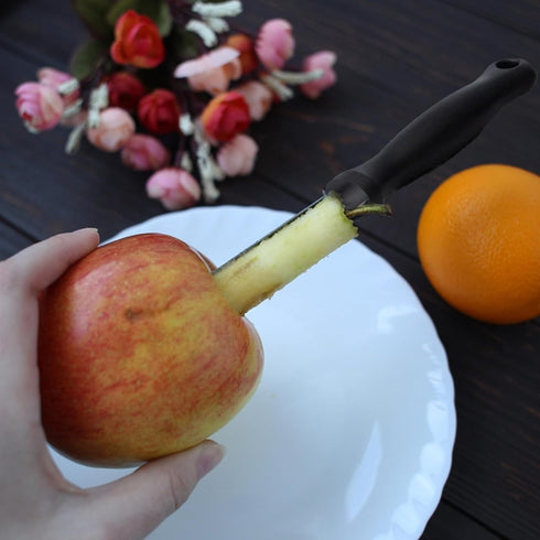 Better Houseware Stainless Steel Apple Corer Jalapeno Zucchini Cucumber Stainless Steel Corer - Effortless Seed Removal and Precise Slicing - Kitc...